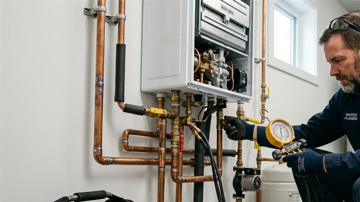 Emergency natural gas meter shutoff valve operation using a wrench on the exterior utility riser