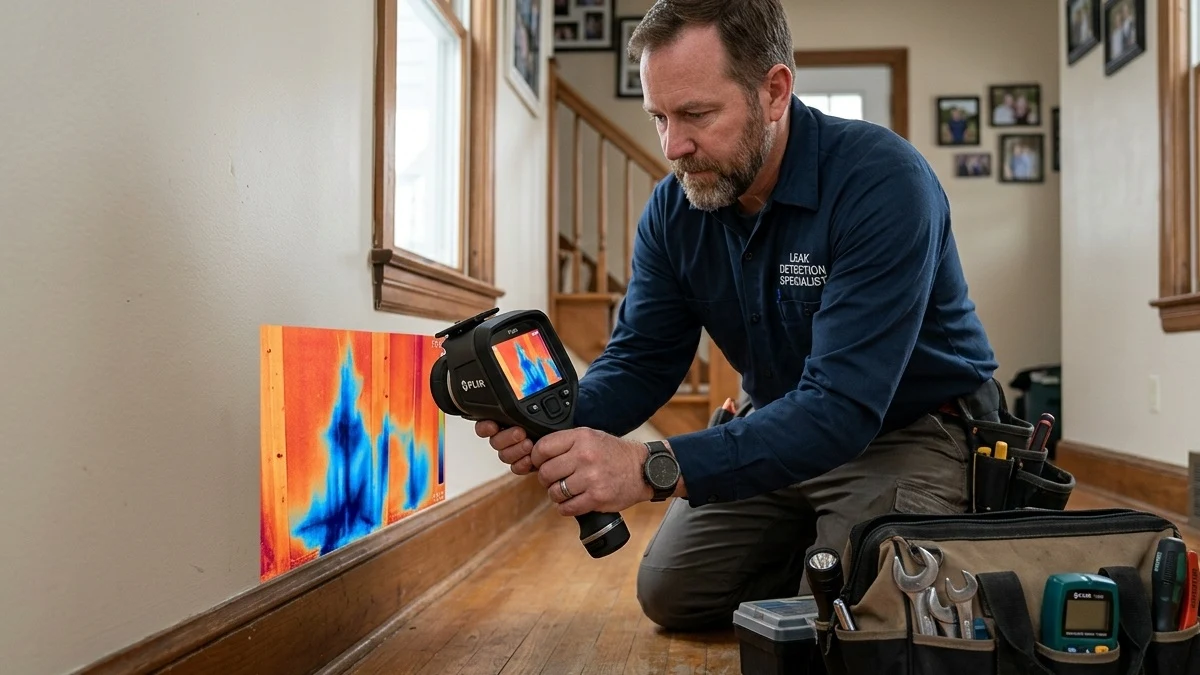 Thermal Imaging & Acoustic Underground Leak Detection: Pinpointing Concealed Slab Leaks Without Demolition