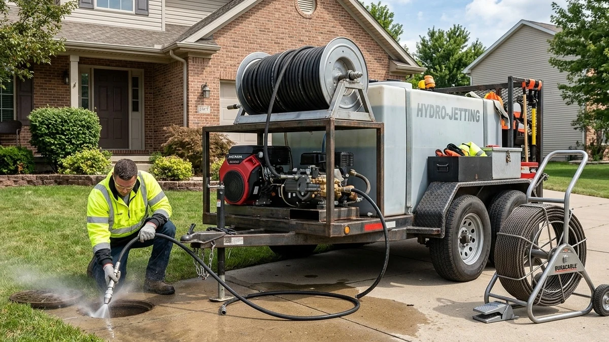 Hydro Jetting vs Sewer Snaking: In-Depth Comparison for Clearing Severe Drain & Sewer Line Clogs