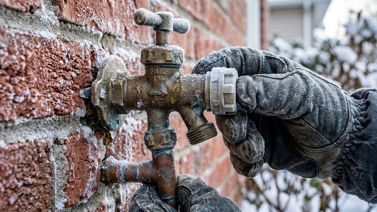 Outdoor Spigot Freeze Breaks, Frost-Proof Sillcock Failure & Burst Pipe Prevention in Colorado Winters